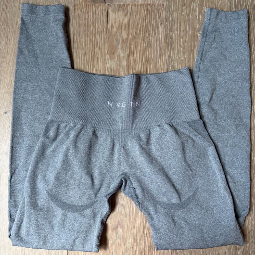 NVGTN Gray Seamless Leggings